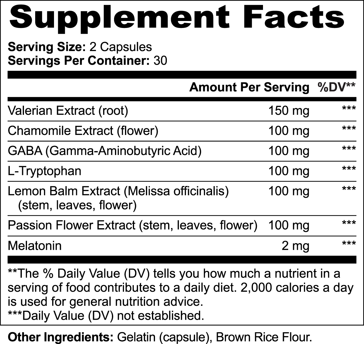 DEEP Sleep – Nighttime Sleep Support Formula