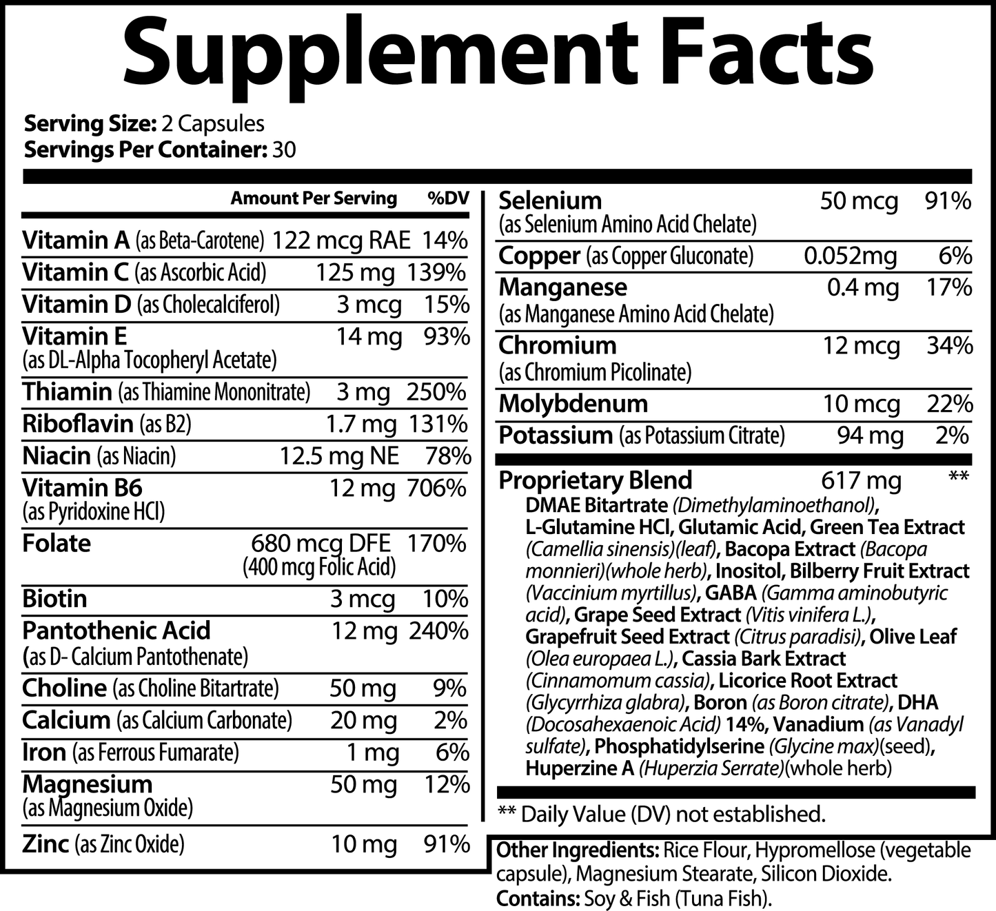 ZOOM – Focus & Cognitive Performance Formula