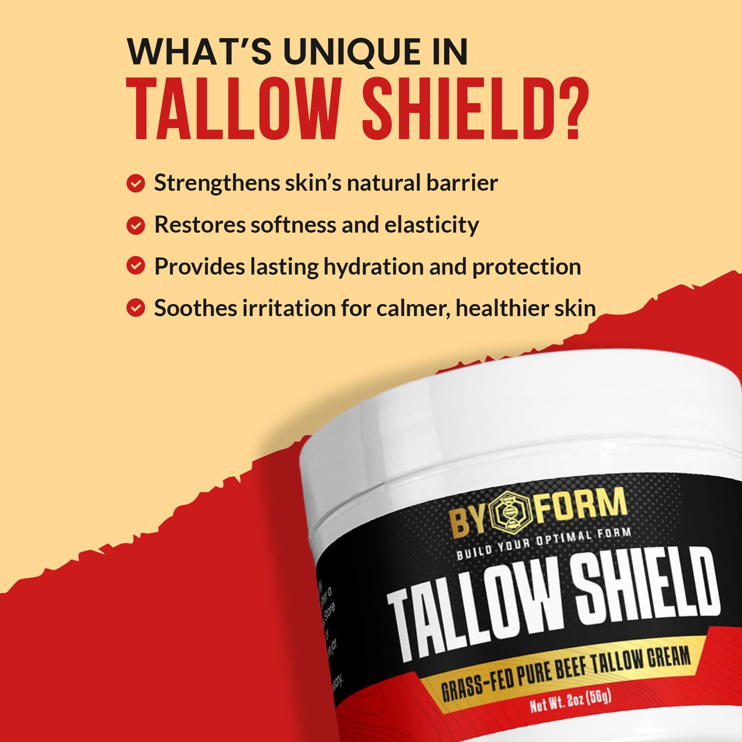 Tallow Shield - Pure Beef Tallow Cream