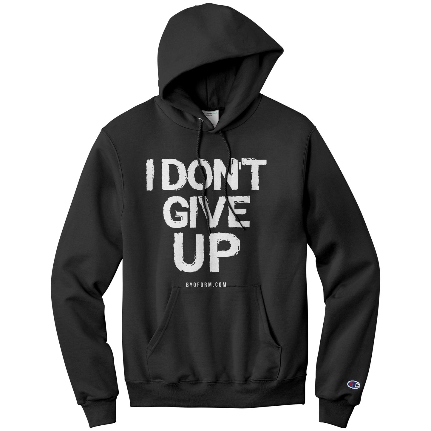 I_Dont_Give_Up_Black_Front_Mockup.png