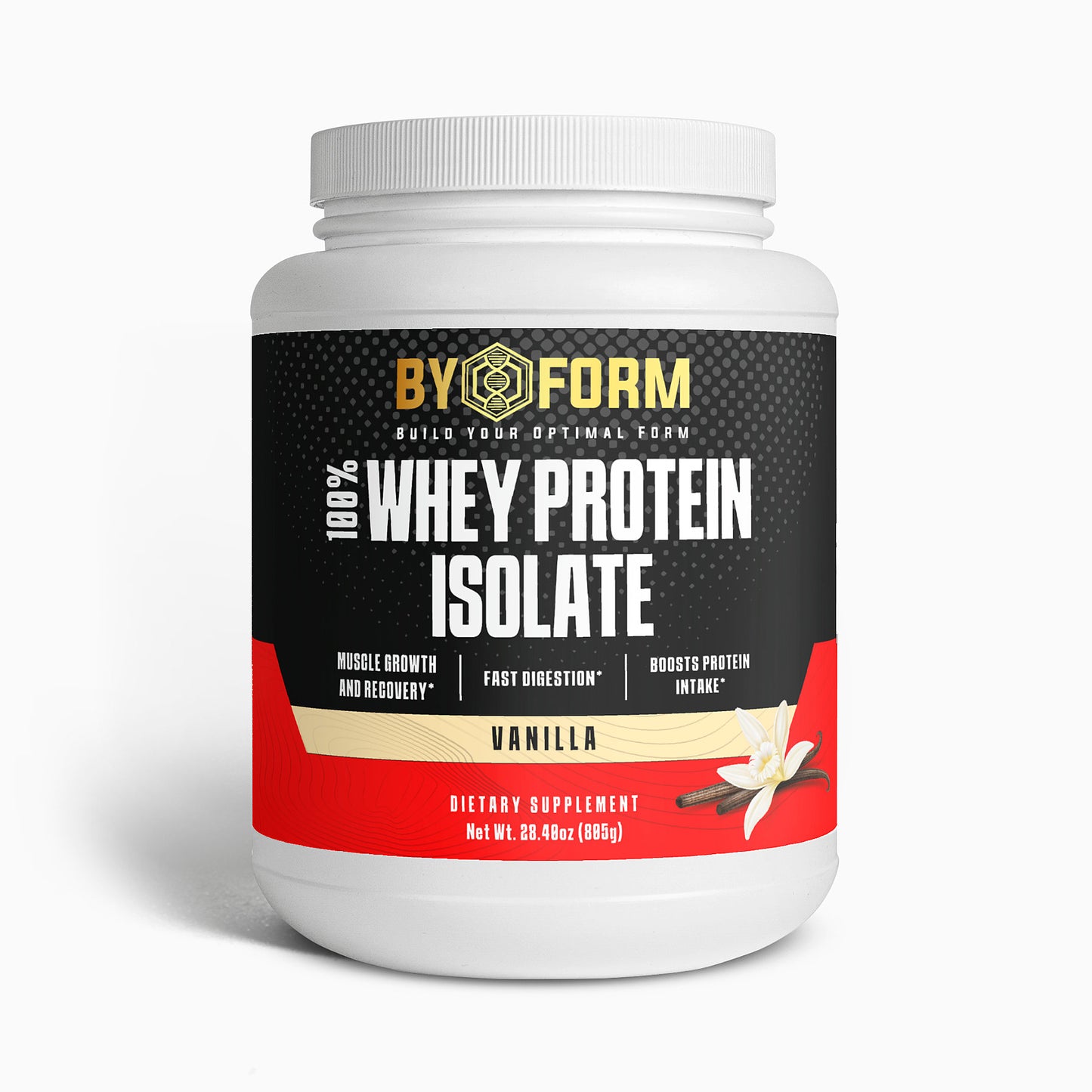 100% Whey Protein Isolate (Vanilla)