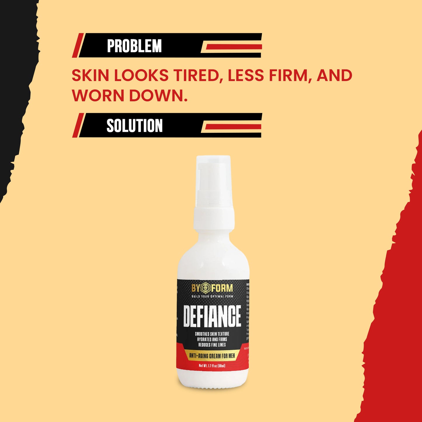 DEFIANCE – Anti-Aging Cream for Men
