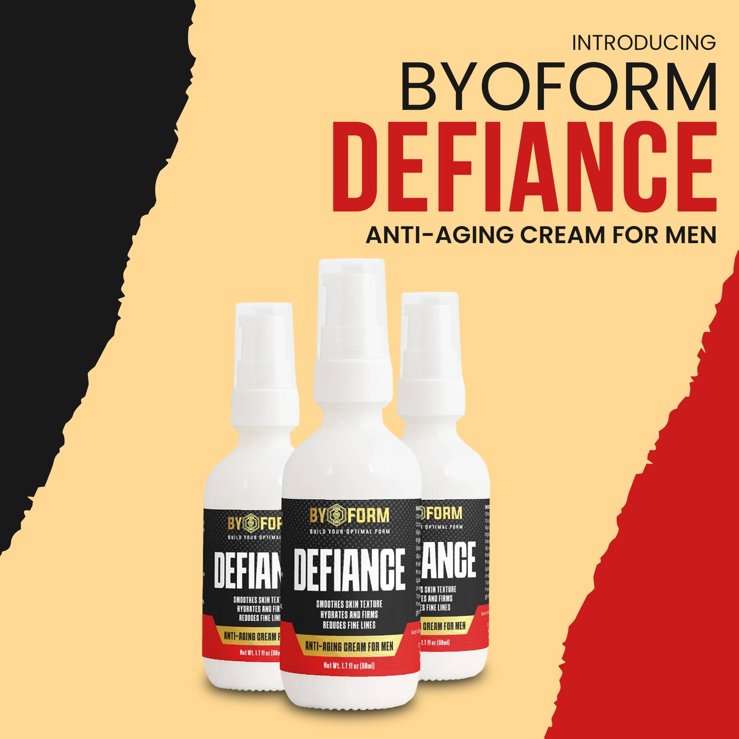 DEFIANCE – Anti-Aging Cream for Men