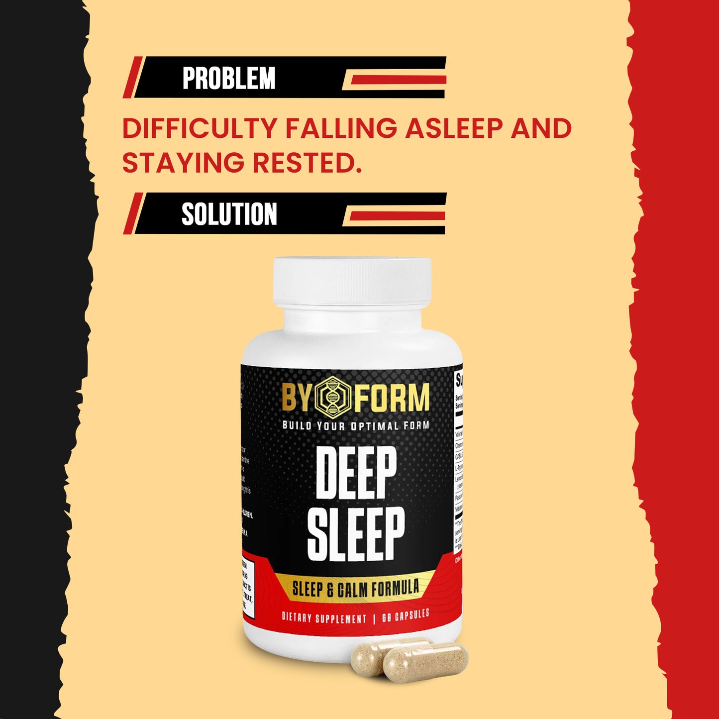DEEP Sleep – Nighttime Sleep Support Formula