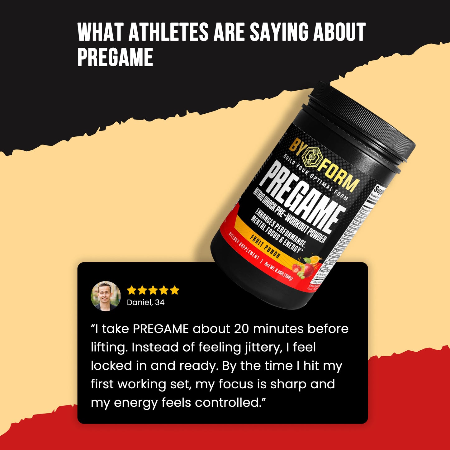PREGAME: Nitric Shock Pre-Workout Powder