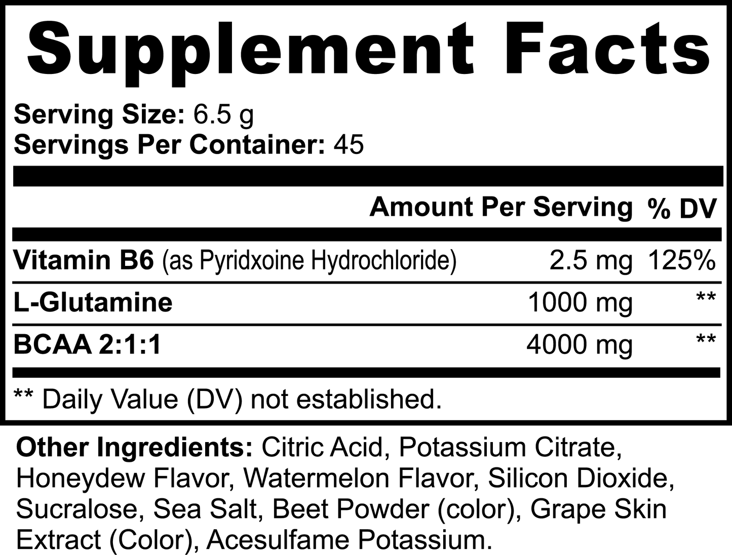 SCULPT: BCAA Muscle Support (Honeydew/Watermelon)