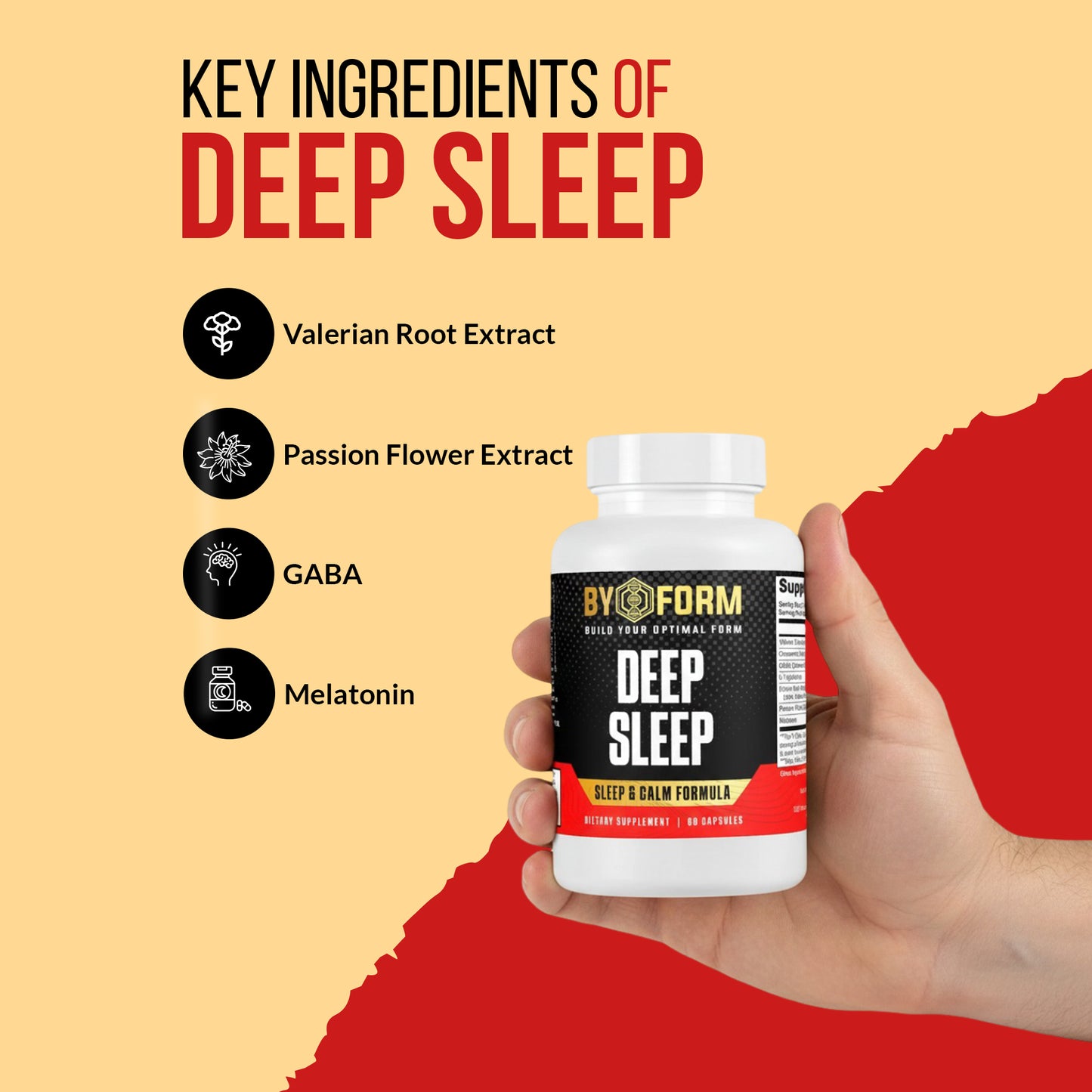 DEEP Sleep – Nighttime Sleep Support Formula