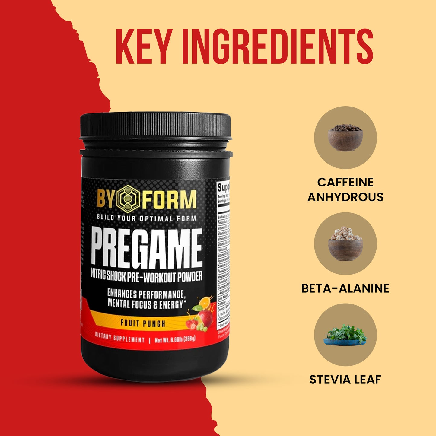 PREGAME: Nitric Shock Pre-Workout Powder