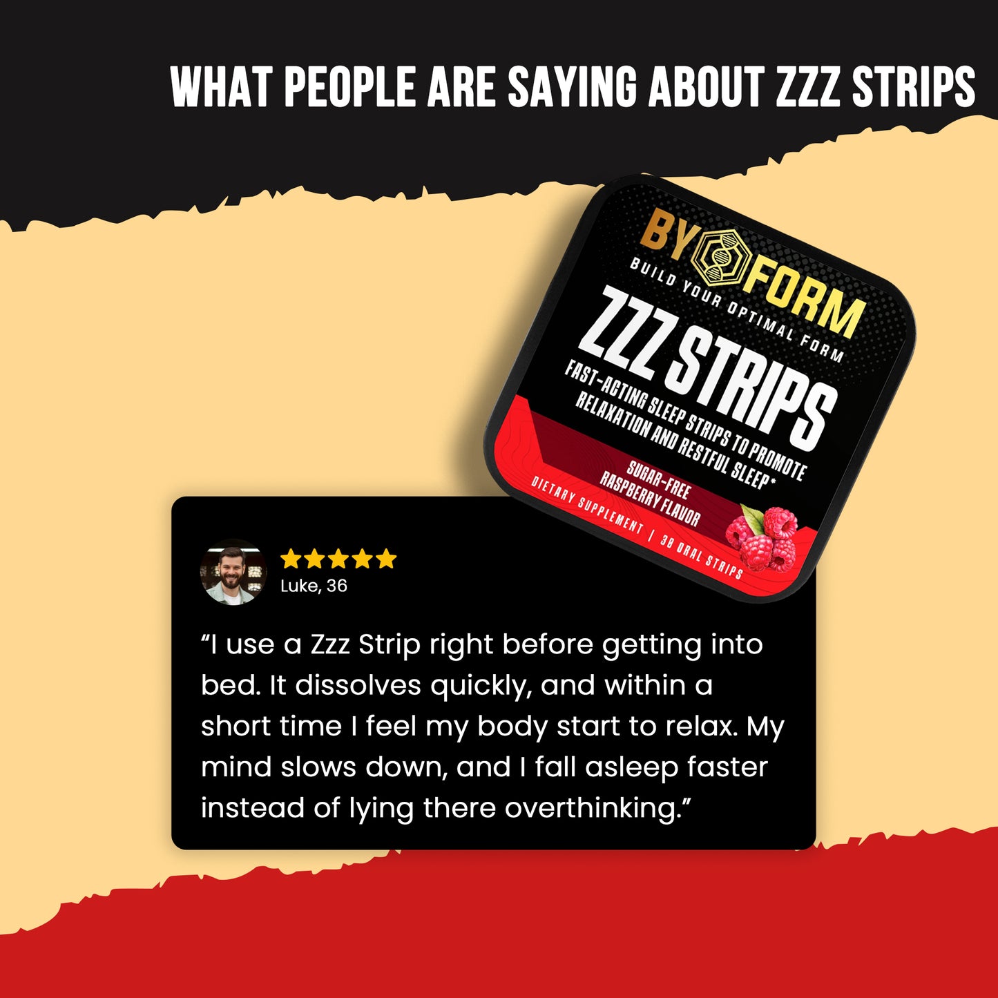 Zzz Strips – Fast-Dissolving Sleep Support Strips