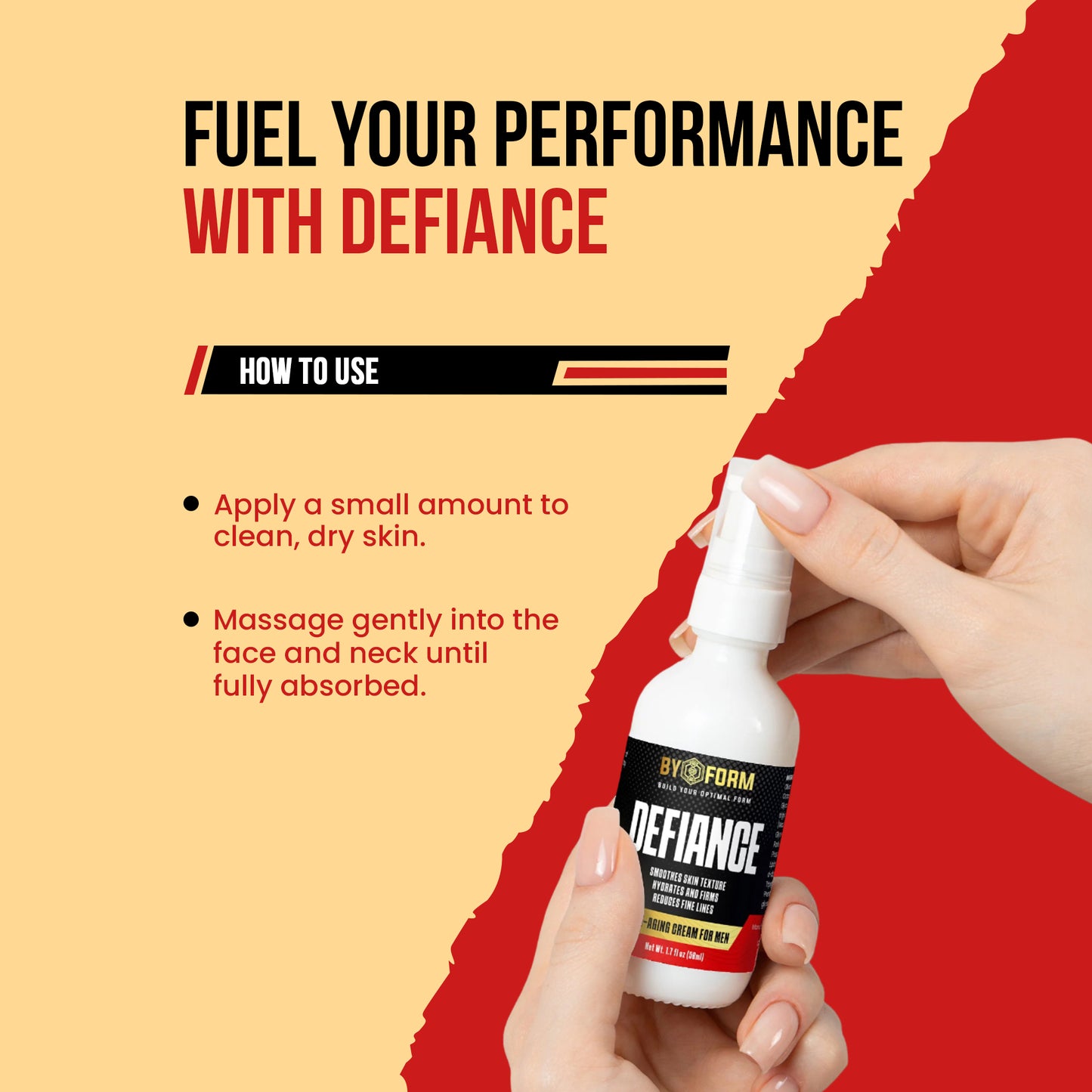 DEFIANCE – Anti-Aging Cream for Men