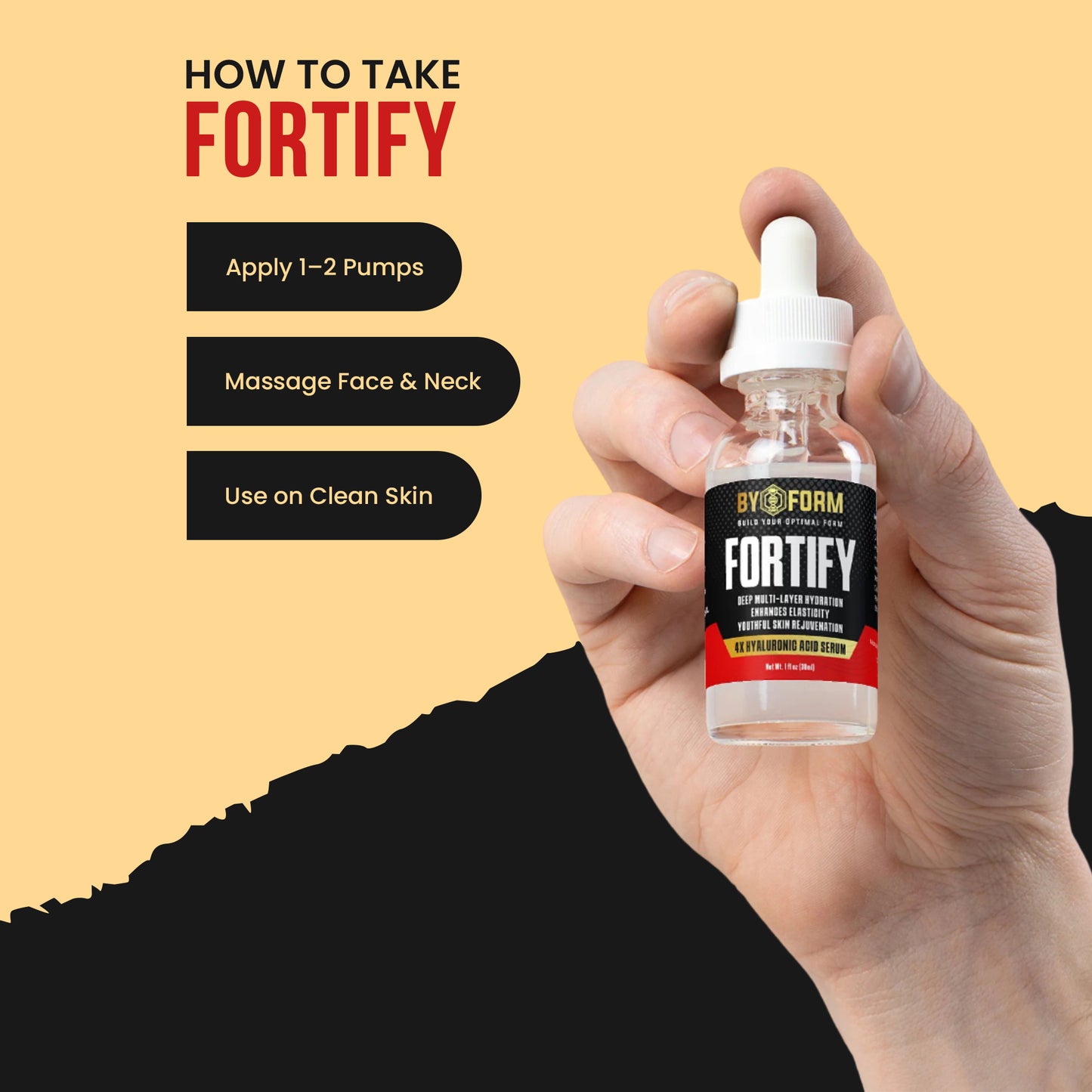 FORTIFY – 4X Hyaluronic Acid Serum